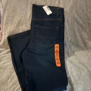 Dark Blue Denim Jeans